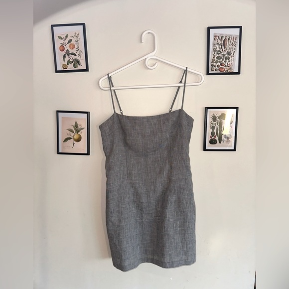 🧚‍♂️3/25🧚‍♂️Casual Glenplaid Dress Size M Olivaceous - Picture 1 of 4